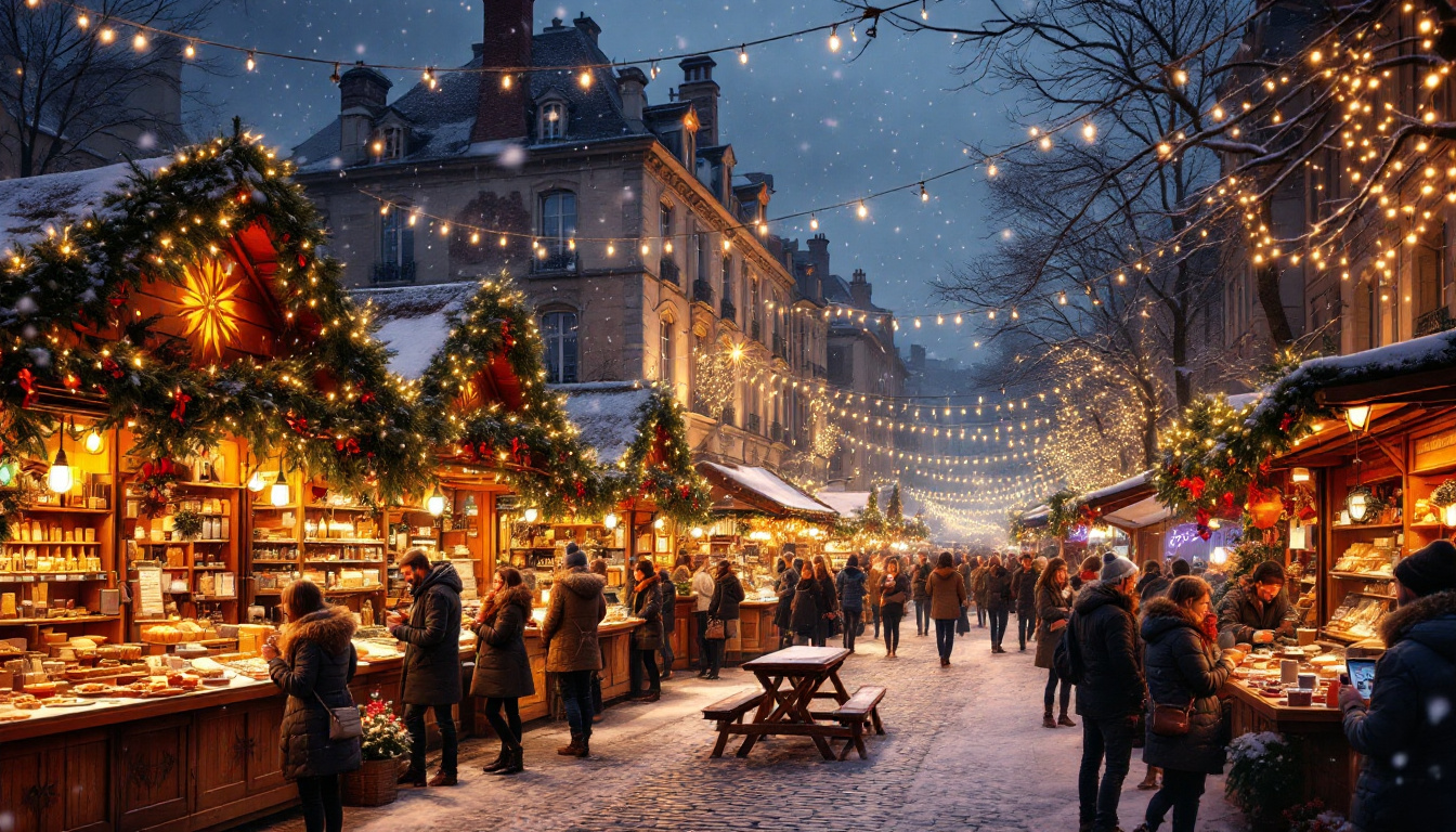 découvrez les festivités de noël à castres, où se tient le plus imposant marché de la région. plongez dans l'ambiance féerique des illuminations, profitez des chalets artisanaux, et savourez des délices locaux. un événement à ne pas manquer pour toute la famille !